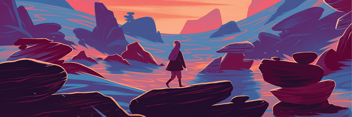 LITTLE FICTIONS ARTWORK BY ROBERT FRANK HUNTER