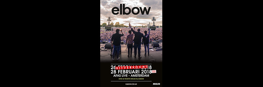 Tickets for elbow’s second Amsterdam date on sale