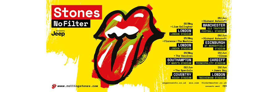 ELBOW TO JOIN THE ROLLING STONES IN CARDIFF