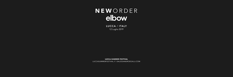 ELBOW TO CO-HEADLINE LUCCA SUMMER FESTIVAL WITH NEW ORDER