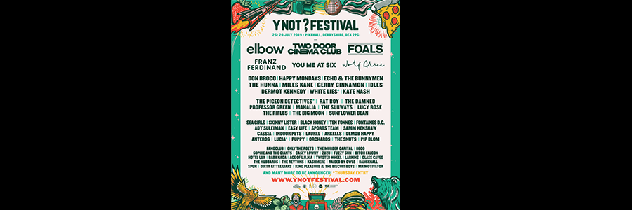 ELBOW TO PLAY Y NOT FESTIVAL