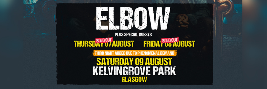Kelvingrove Park Third And Final Date On Sale Now