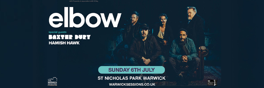elbow Warwick Supports Announced